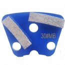 Double Rectangle Diamond Bar Mag Trapezoid Grinding Plates