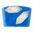 HTC Easy Change Double Hexagon Concrete Grinding Diamond Segment
