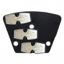 Premium Magnetic Trapezoid Concrete Grinding Diamond Tools