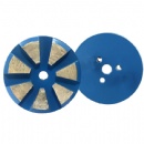 3'' 7 Segs Magnetic Screw-On Concrete Grinding Diamond Pads