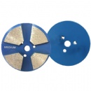 3'' 4 Beveled Segs Floor Grinding Magnetic Diamond Metal Discs