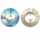 4'' 4.5'' 5'' Aluminum Base Diamond Flap Discs W/ M14 5/8''-11 Threaded