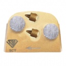 Lavina Quick Change Slide-On Double PCD Traps W/ Wear Buttons
