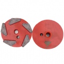 3'' Terrco Bolt-On 5S Rox Segs Concrete Floor Diamond Grinding Pucks