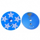 3'' Terrco Bolt-On Star Grinding Segs Concrete Floor Diamond Pucks