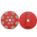 3'' Terrco Speed Shift Metal Dots Concrete Grinding Diamond Pucks