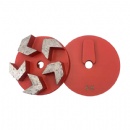 Terrco 5 Arrow Seg Metal Bond Diamond Grinding Discs