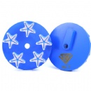 3'' Terrco Concrete Grinding Discs W/ 5S Star Diamond Segments