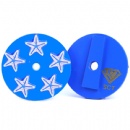 3'' Terrco Diamond Grinding Discs W/ 5S Star Shape Segments