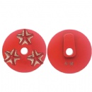 2''-1/2'' Terrco Speed Shift 3S Star Shape Segs Diamond Grinding Pucks