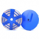 3'' Terrco Concrete Grinding Pucks W/ 6S Shield Diamond Segments