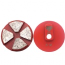 2 pulgadas - 1 / 2 pulgadas terrco Speed Change b.e.ds 4S Diamond molienda pucks