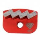 Rhino NewGrind Single Zig Zag Natural Diamond Grinding Segments