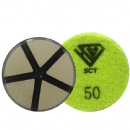 3'' Standard Ceramic Bonded Transitional Diamond Polishing Pads