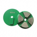 3'' Speed Shift 4 Diamond Seg Grinding Blades