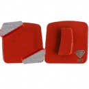 Klindex Quick lock Double rox segments hormigón molido diamantes