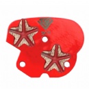 Trapezoid W/ Double Star Segments Diamond Grinding Inserts For Airtec