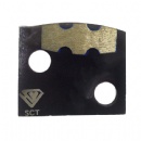 Polar Mag System Single HH Seg Metal Bonded Diamond Grinding Discs
