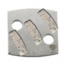 Polar Magnetic Square 3S Beveled Segments Concrete Polishing Pads