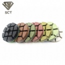 3'' Colorful Dry Wet Concrete Floor Polishing Pads
