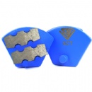 Jiansong Trapezoid Double HH Segs Concrete Grinding Discs