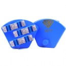 Jiansong Trapezoid Triple WS Segs Diamond Grinding Pads