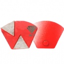 Jiansong Trapezoid Double Triangle Segs Diamond Grinding Plates