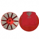 3'' PHX Slide-in Backing 10S Concrete Floor Diamond Grinding Pucks