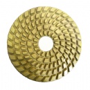 Reparación de almohadillas de pulido de diamante en suelo espiral de 12 '300mm de espesor