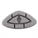 Special-Shaped Triangle Wet Diamond Pads For Concrete Marble Granite Floor Corner Polishing