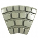 Special Shaped Trapezoid Resin Bonded Diamond Polishing Floor Pads