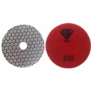 4'' 100mm Electroplated Diamond Pads For Marble Ceramic Tile Metal Glass Wood
