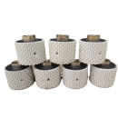 50mm Diameter Wet Use Drum Polishing Wheels For Handheld Grinders