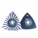 V-Edge Corner Turbo Segments Grinding Triangular Shape Multi Tools