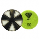 3'' Wet Use Resin Filled Sintered Metal Bonded Diamond Grinding Pucks