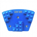 Universal Trapeozoid Triple Pyramid F-Shaped Diamond Segments Concrete Grinding Shoes