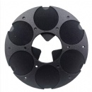 11'' 270MM HTC SASE Double Layer Conversion Plate For 3'' Velcro Backed Pads