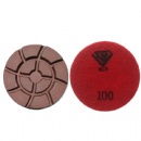 100mm Floor Copper Bond Diamond Transitional Grind Pads