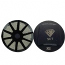 Fast Change 10 Segs Concrete Grinding Diamond Pucks