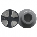 3IN. 4 Diamond Segs Terrco Grinder Concrete Grinding Plugs