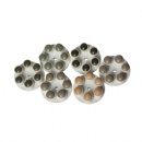 6 Dot Resin Bond Concrete Floor Polishing Discs