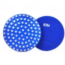 5 '' 125 mm de cara completa Metal-dot Velcro Diamante respaldado con almohadillas