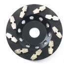 5'' 7'' H Segs Floor Grinders Concrete Surface Cup Wheels