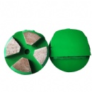 3 '' 4 SEGS Diamond Rolling Pucks para Lavina Edco Onfloor