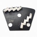Double Zig Zag Segs Magnetic Trapezoid Concrete Cutters